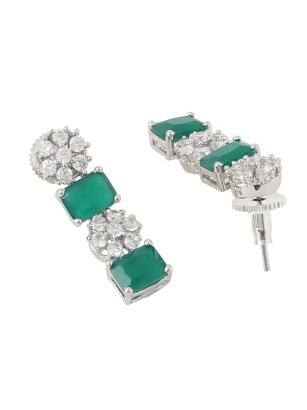 floral-shape-american-diamond-necklace-set-emerald-color-viraasi