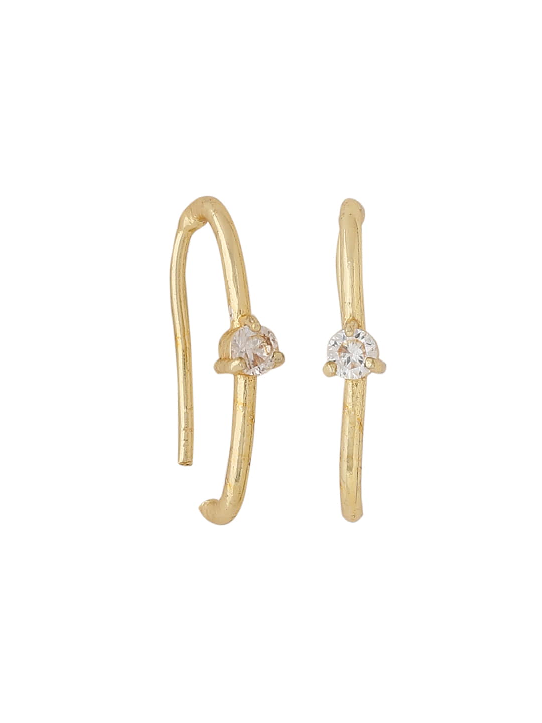 gold-plated-single-diamond-hoop-earring-viraasi