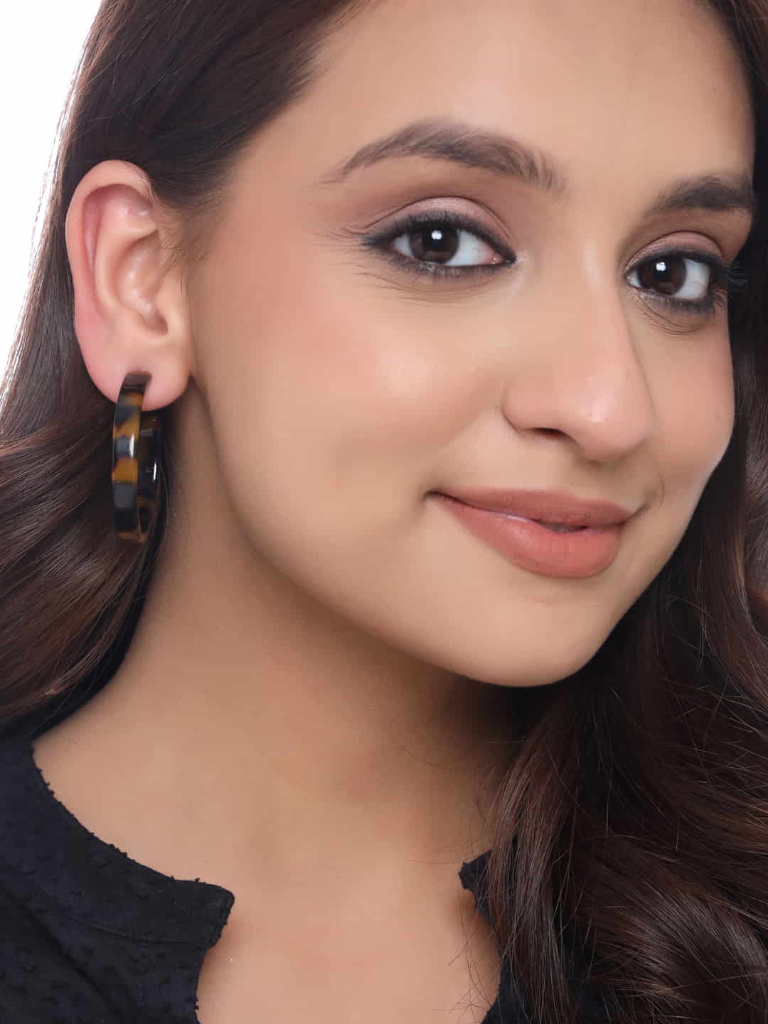 Stylish Minimal Hoop Earrings for Women and Girls