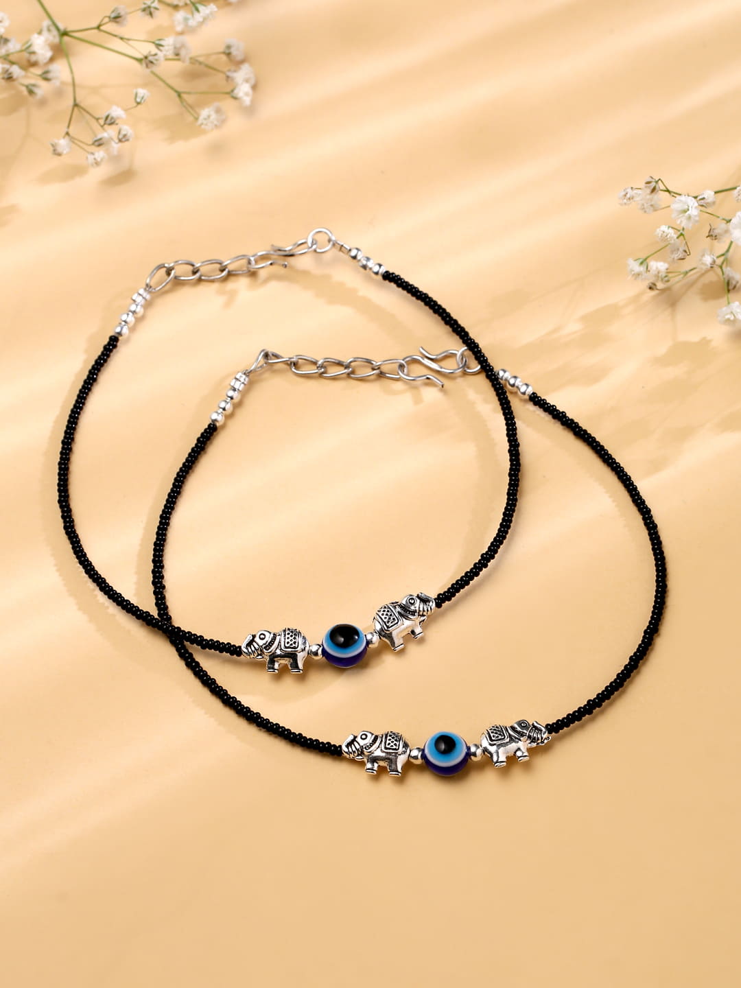 black-beads-evil-eye-anklet-with-elephant-shape-viraasi