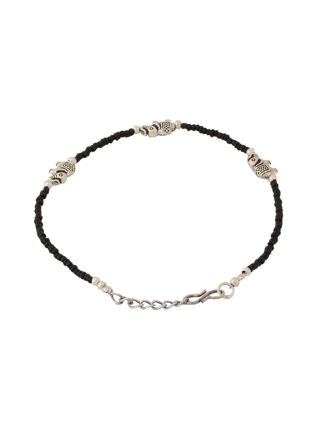 elephant-shape-anklet-with-black-beads-viraasi