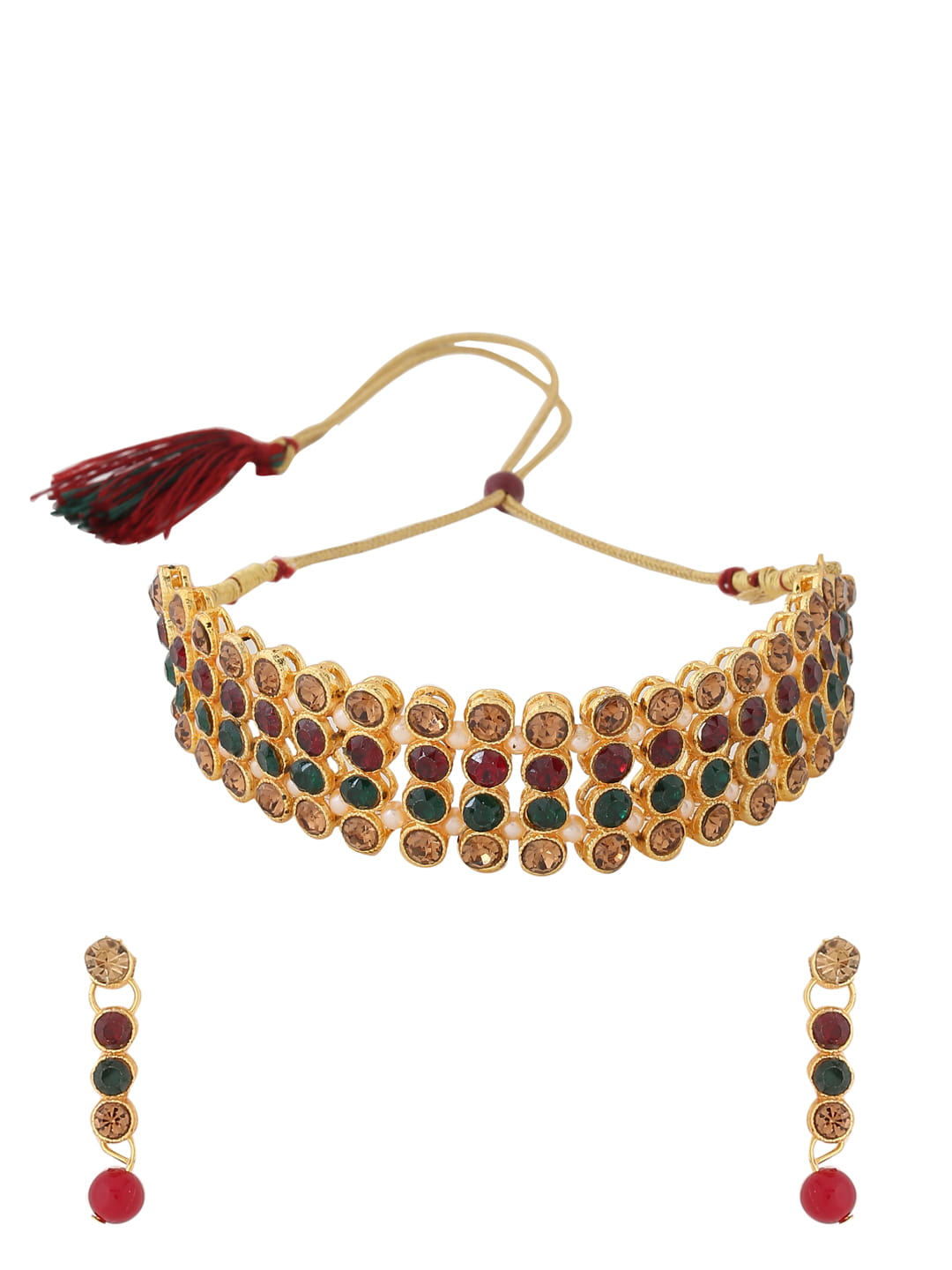 gold-plated-multi-color-stone-necklace-set-viraasi