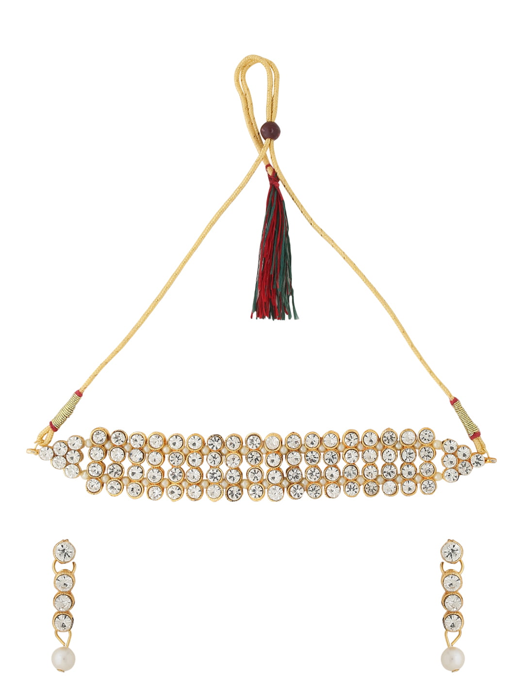 classic-gold-plated-choker-necklace-set-with-pearls-viraasi