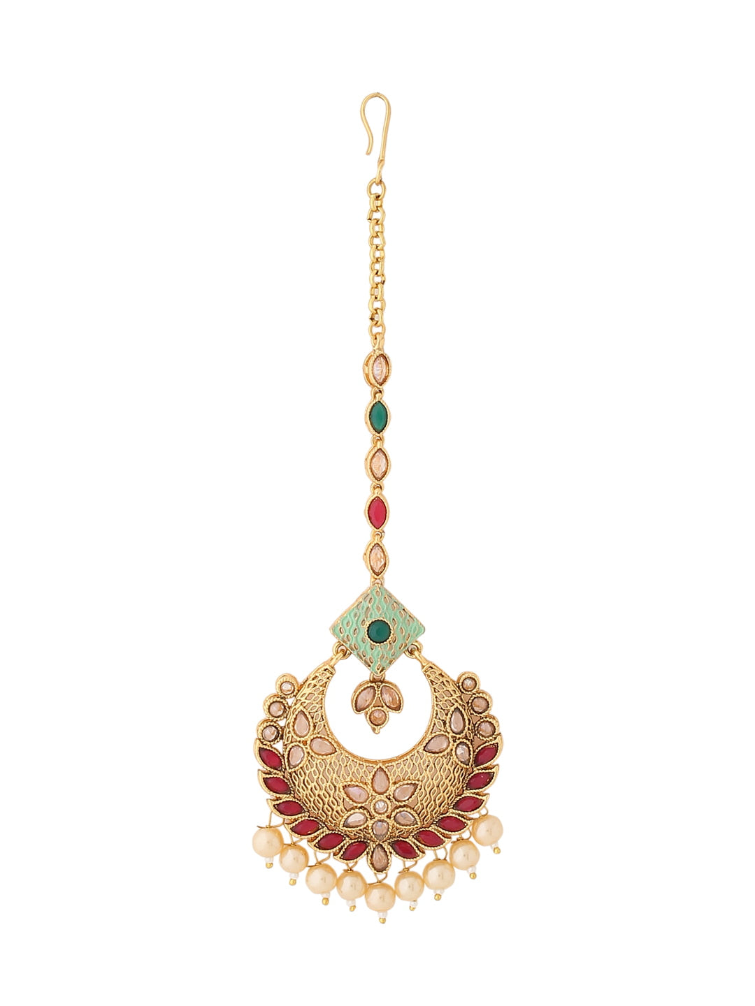 gold-plated-multi-color-stone-bridal-necklace-set-viraasi