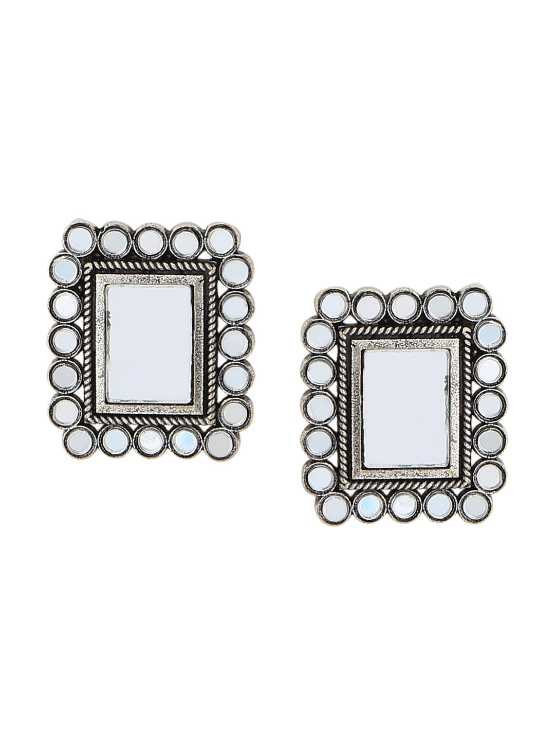 square-shape-oxidised-mirror-stud-earrings-viraasi