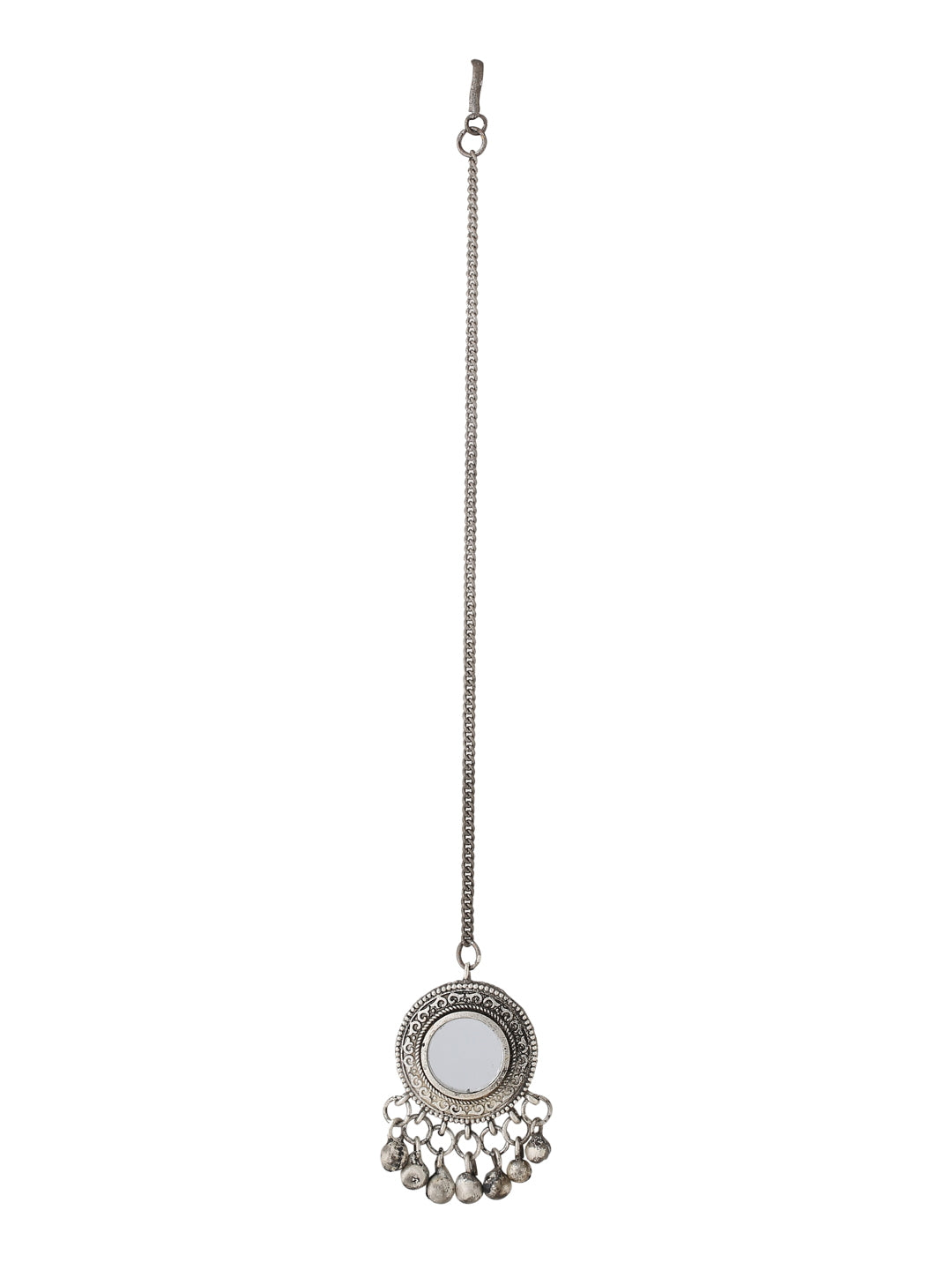 oxidised-silver-plated-round-shape-mirror-maang-tikka-viraasi