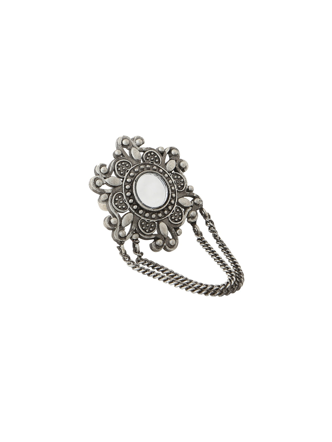 antique-oxidised-plated-mirror-ring-with-chain-viraasi