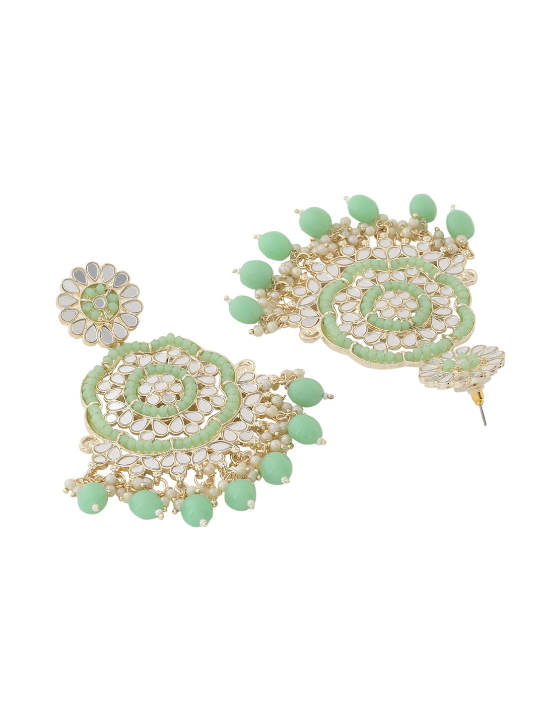 bohemian-mirror-earrings-and-maang-tikka-set-green-viraasi