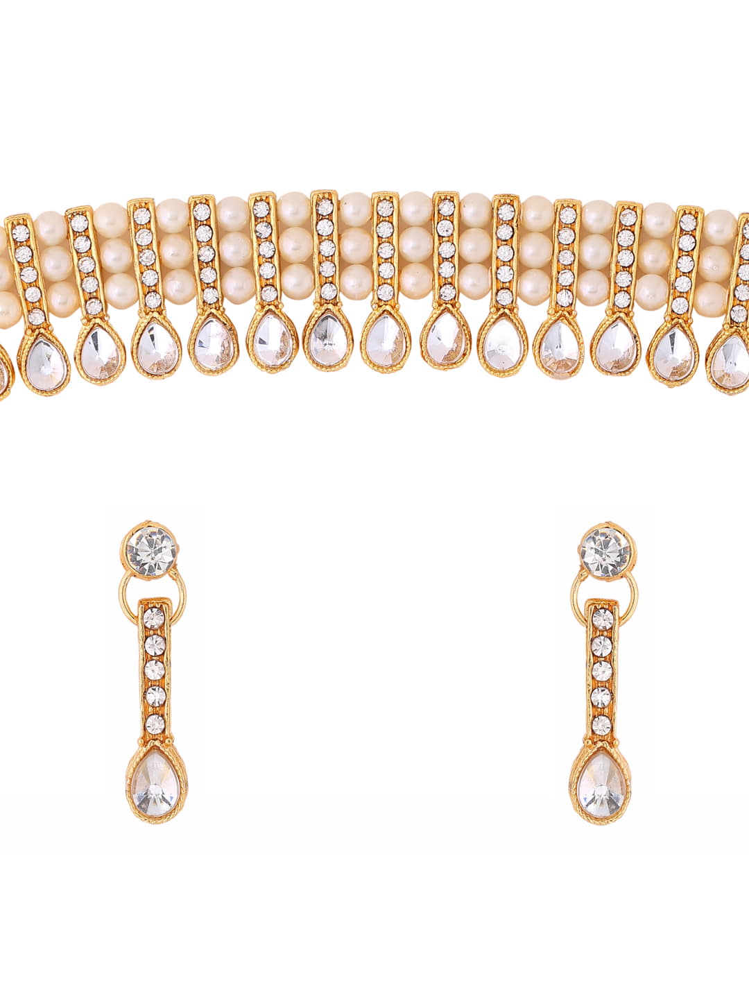 gold-plated-stone-studded-choker-necklace-set-viraasi