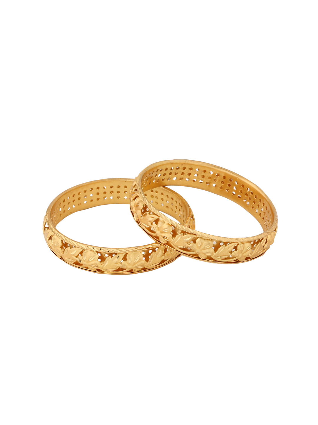 set-of-2-gold-plated-flower-shaped-bangles-viraasi