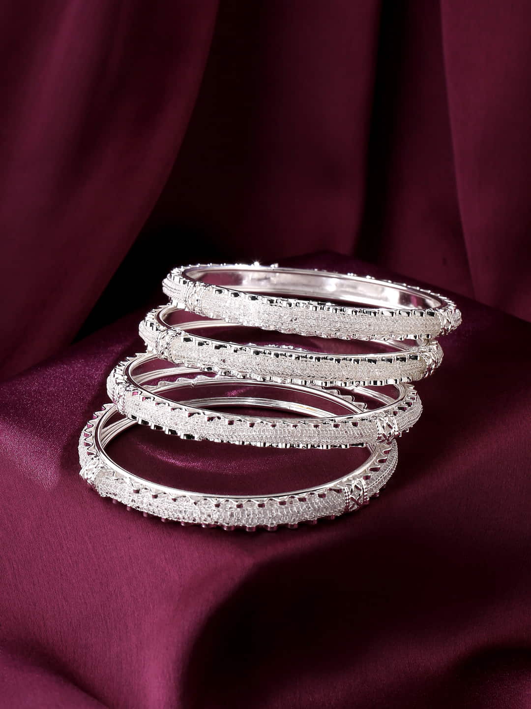 set-of-4-silver-plated-bangles-viraasi