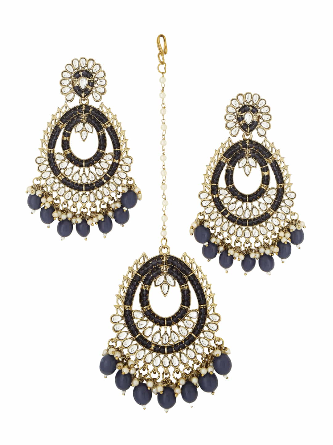 gold-plated-kundan-maang-tikka-earrings-set-viraasi