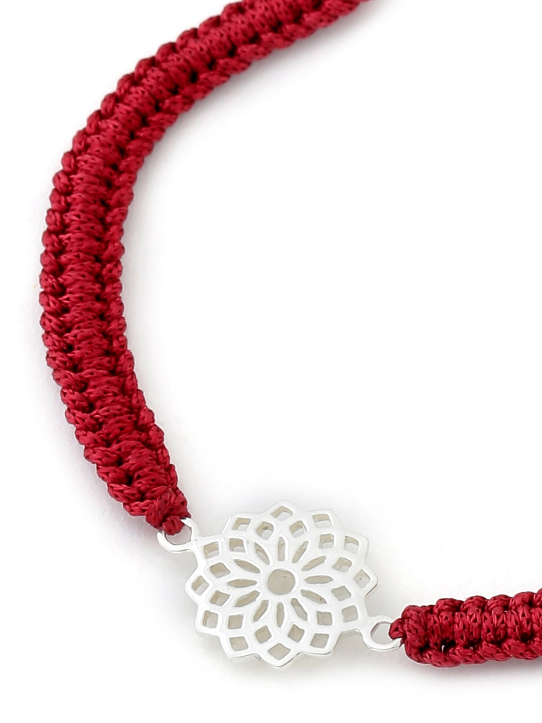 925 Sterling Silver Plated Rakhi-Viraasi