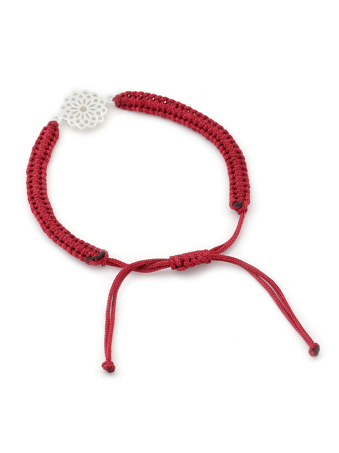 925 Sterling Silver Plated Rakhi-Viraasi