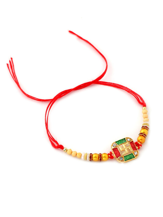 Swastika Rakhi for Brother