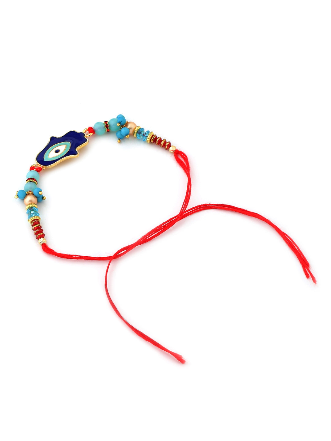 Milti-color Evil Eye Rakhi for Brother-Viraasi