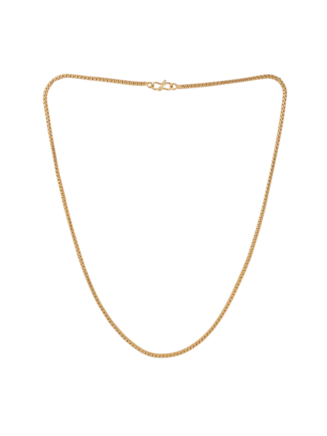 Gold Plated Rolo Chain For Men-Viraasi