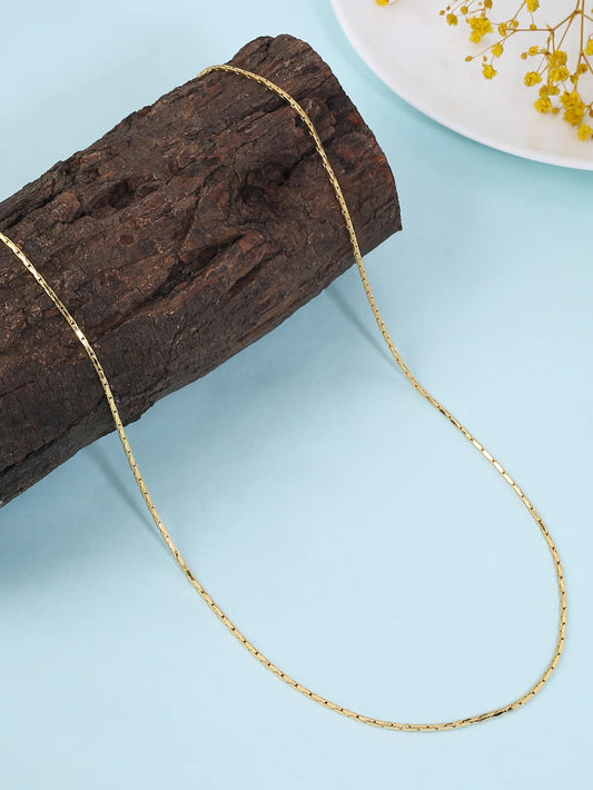 Unique Design Gold Plated Link Chain For Men-Viraasi