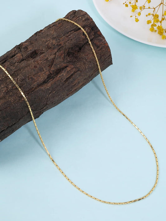 Unique Design Gold Plated Link Chain For Men