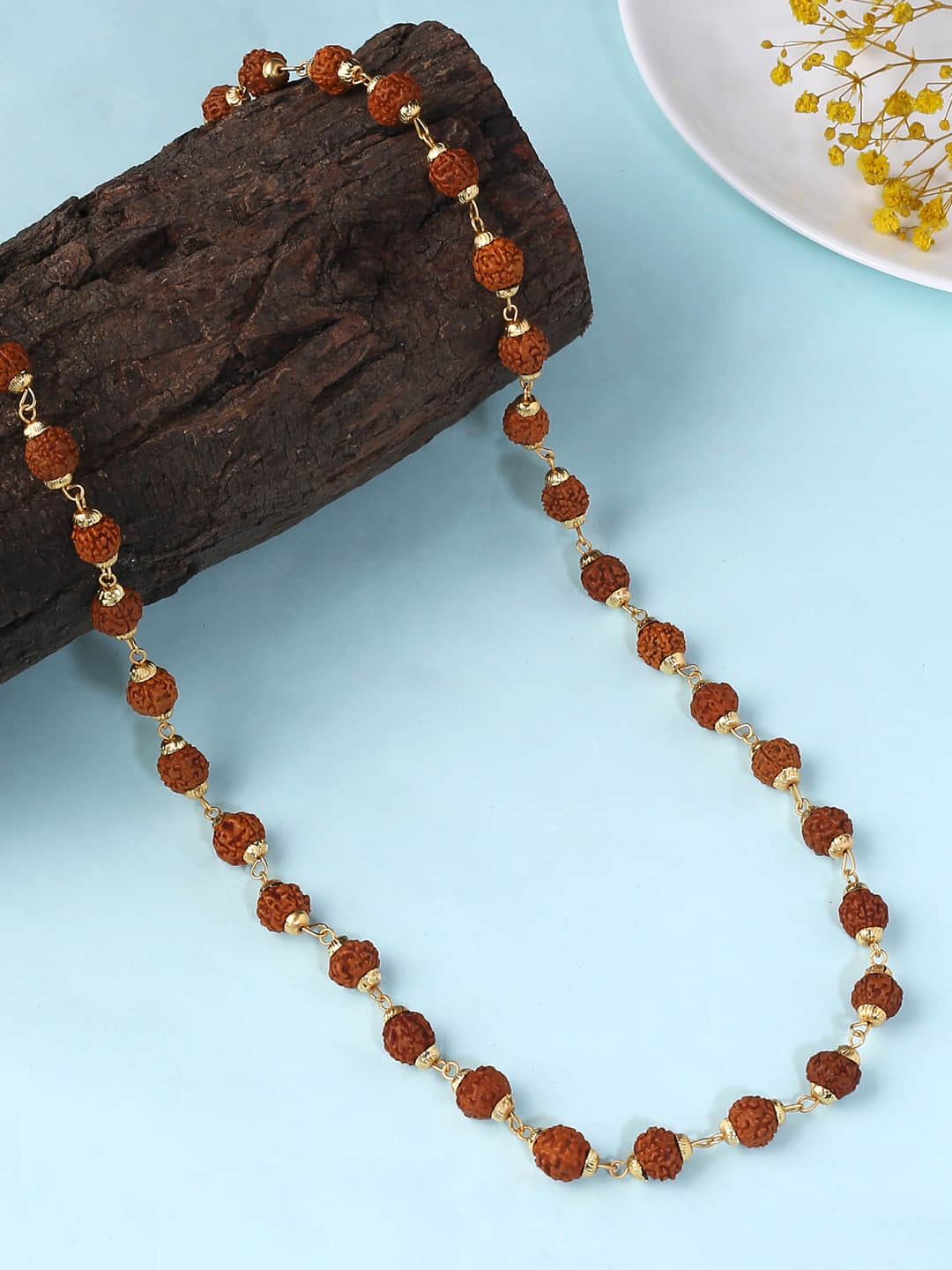 Rudraksh Mala Chain For Men-Viraasi