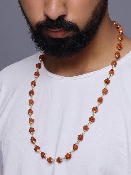 Rudraksh Mala Chain For Men