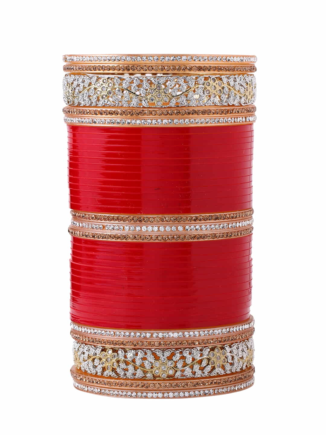 Red Color Bridal Chura Set