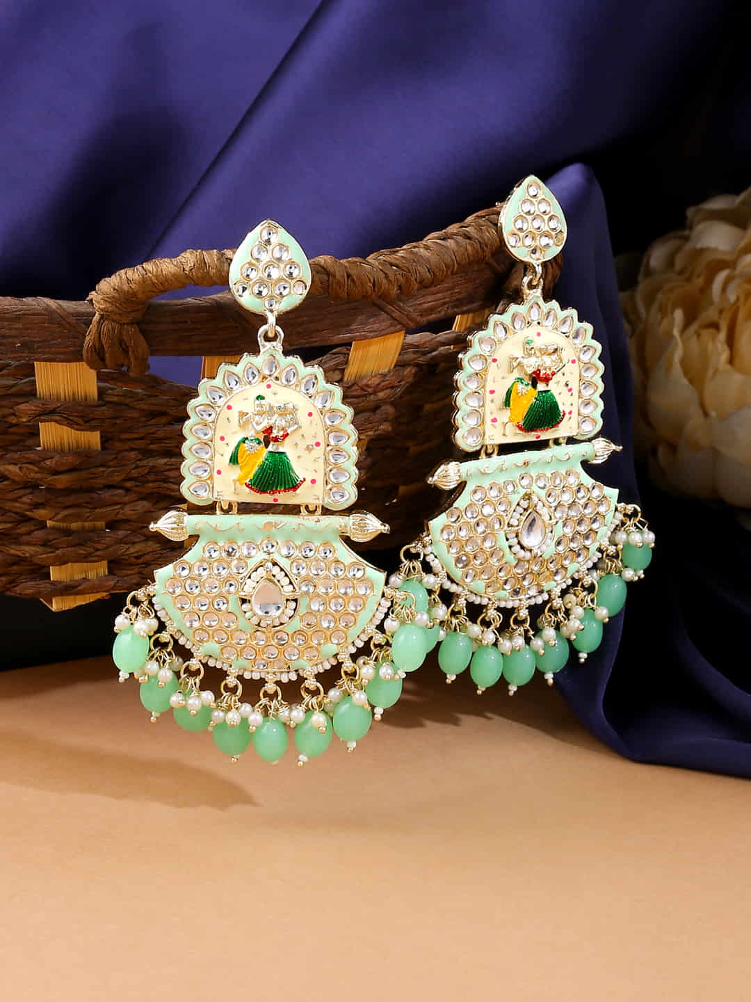 radha-krishna-enameled-dangle-earrings-viraasi