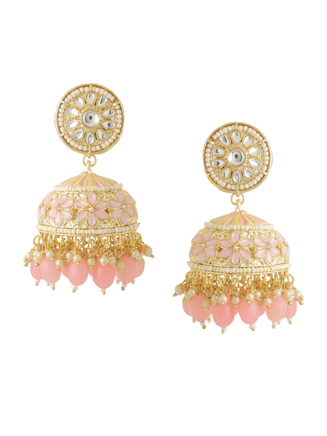 floral-shape-kundan-studded-jhumka-earrings-viraasi