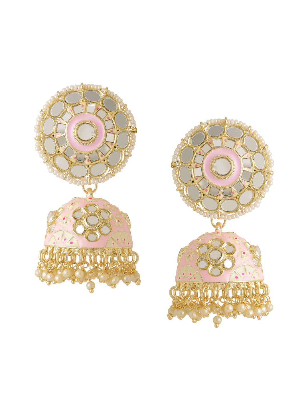 light-pink-enameled-mirror-earrings-viraasi