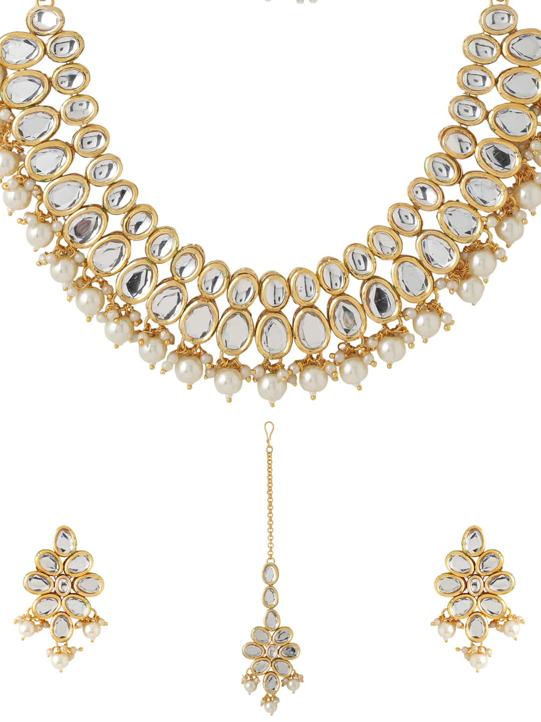 gold-plated-kundan-studded-necklace-set-with-maang-tikka-viraasi