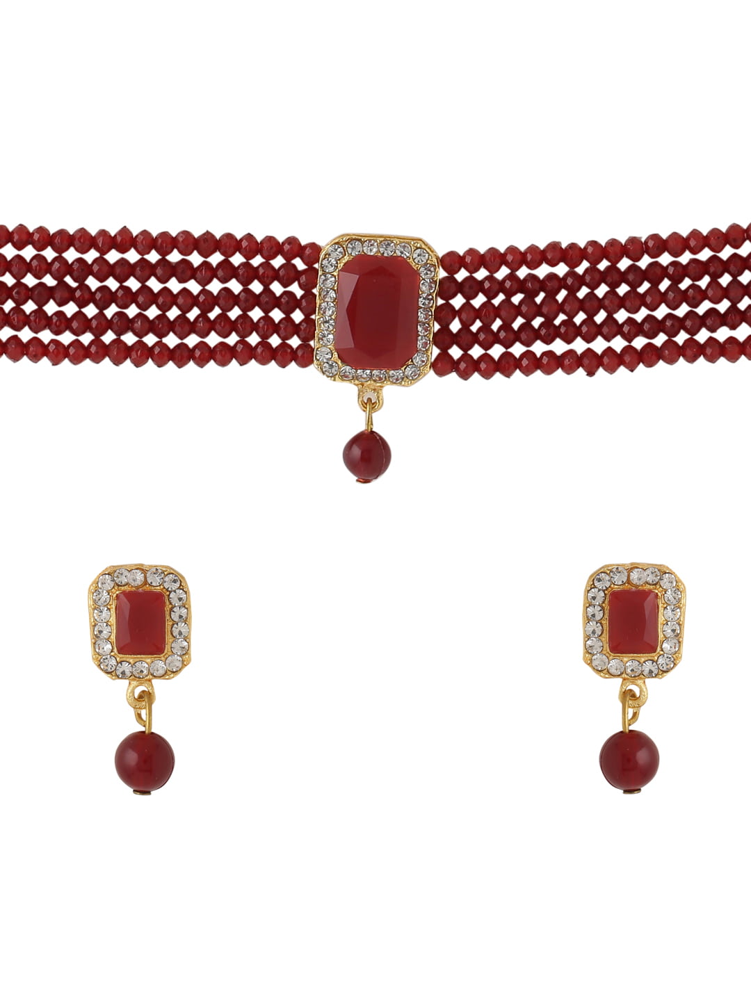 red-beads-studded-choker-necklace-set-viraasi
