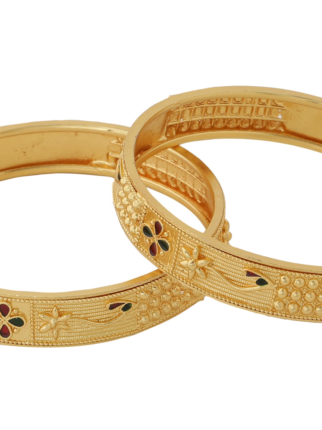 gold-plated-floral-design-bangles-set-of-2-viraasi