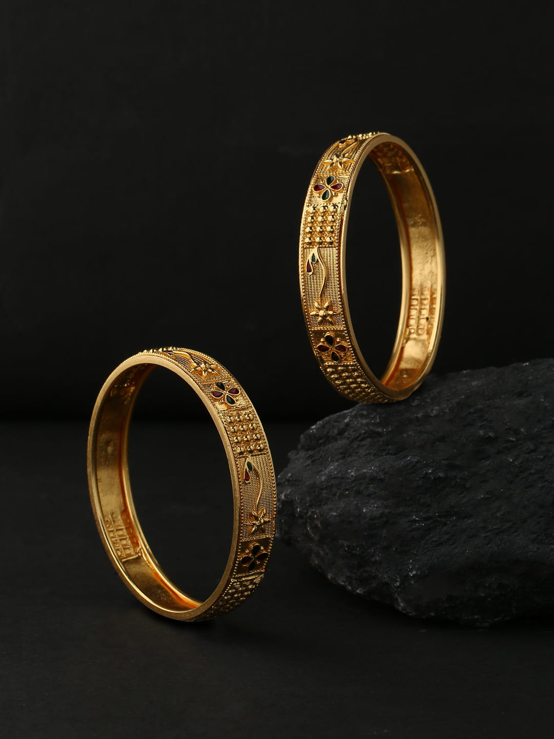 gold-plated-floral-design-bangles-set-of-2-viraasi