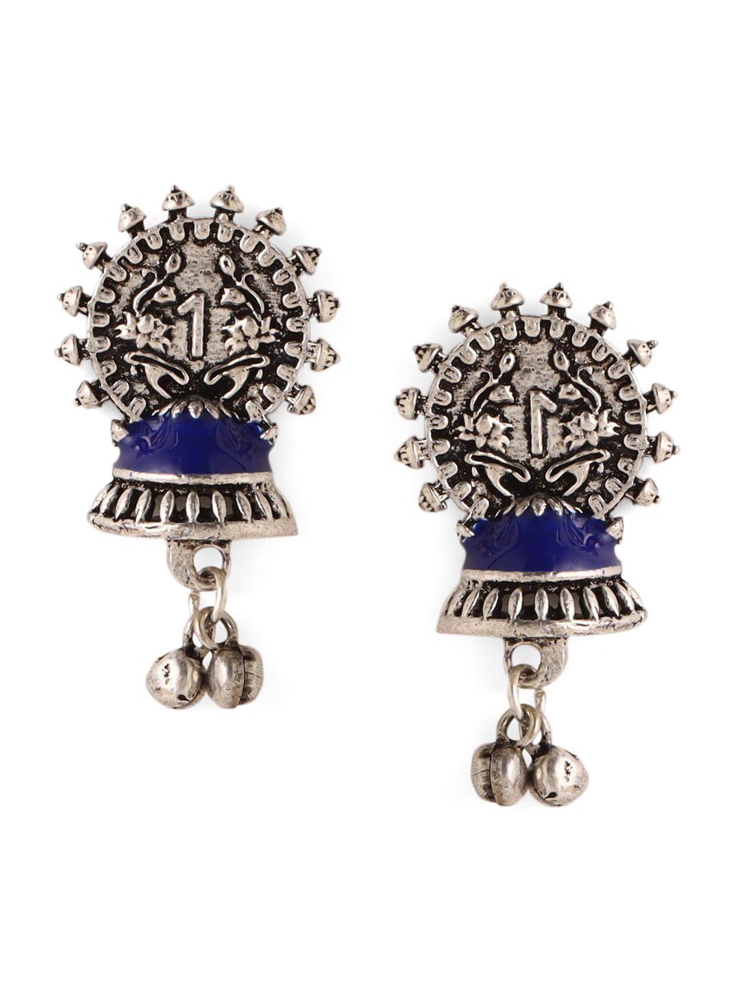 Brass Material Silver Buy Designer Oxidised Jewellery Online at Lowest Price