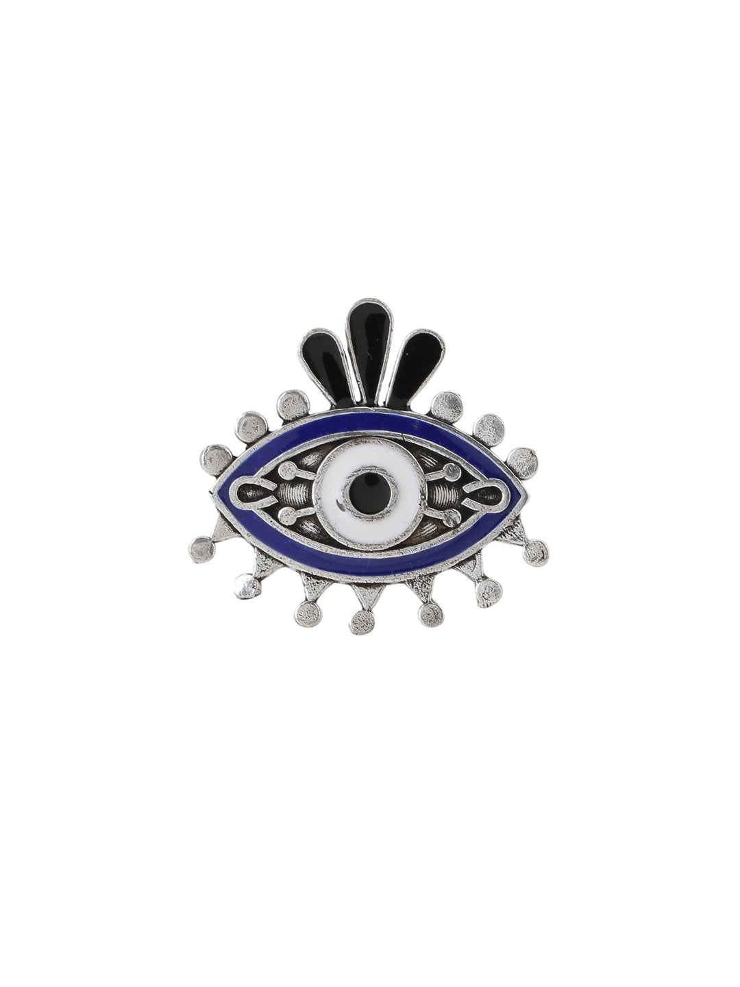 oxidised-evil-eye-ring-adjustable-viraasi