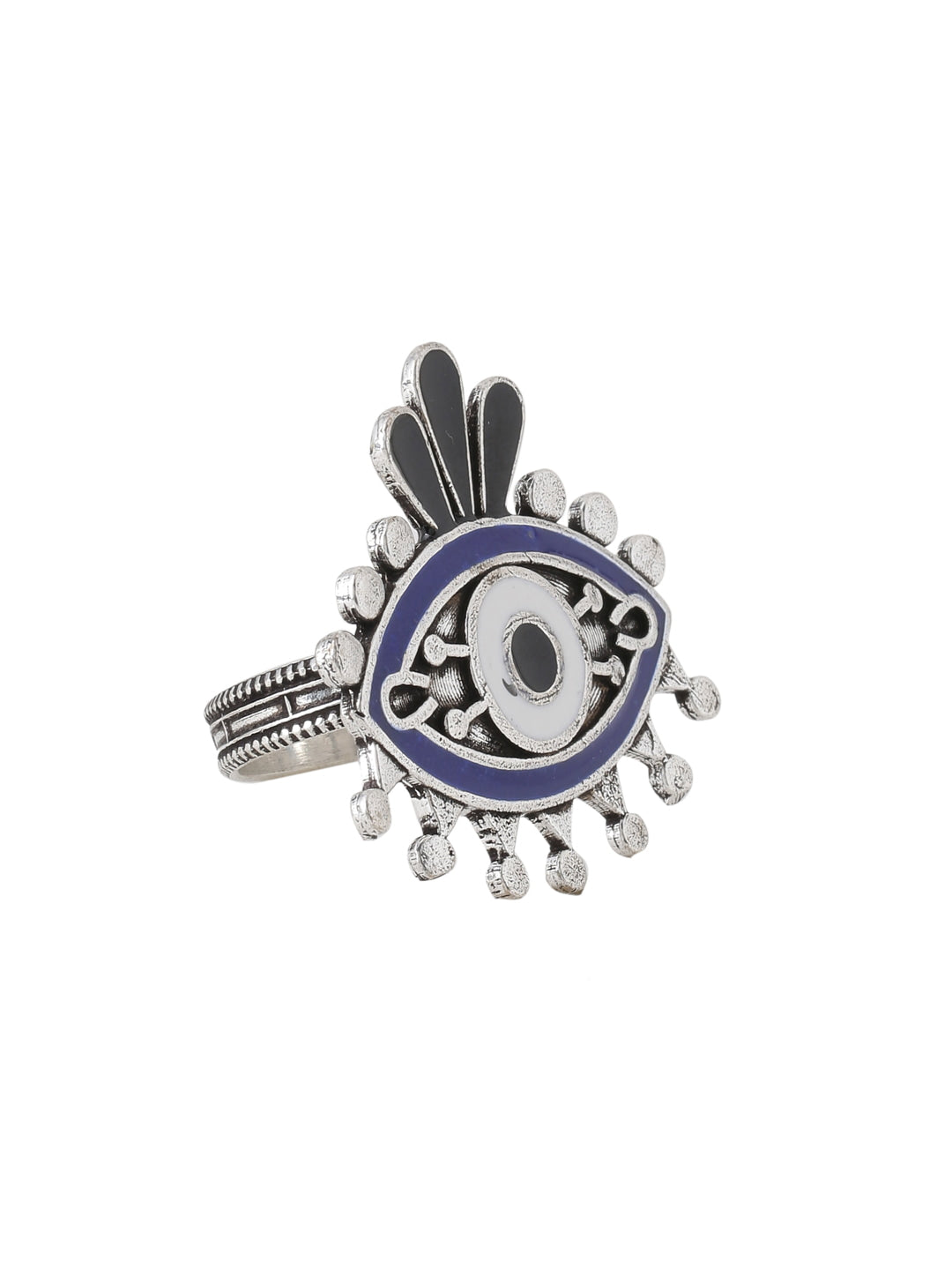 oxidised-evil-eye-ring-adjustable-viraasi