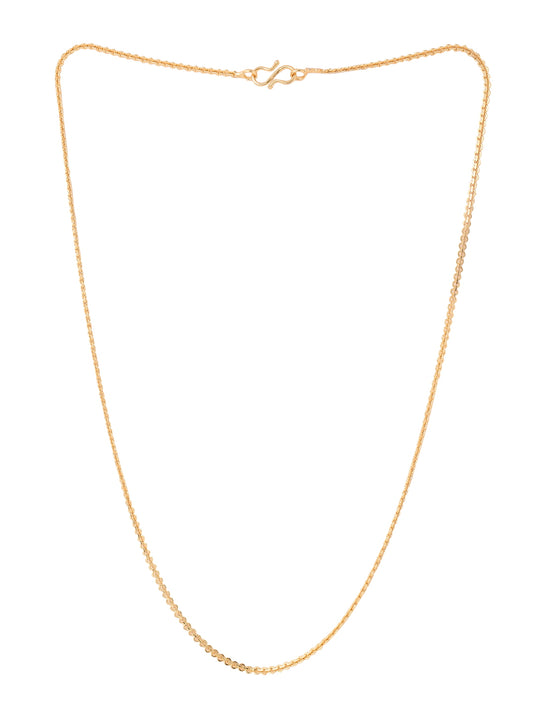 Stylish Gold Plated Chain for Men and Boys