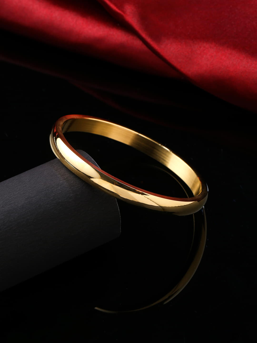 Simple Gold Plated Kada for Mens and Boys